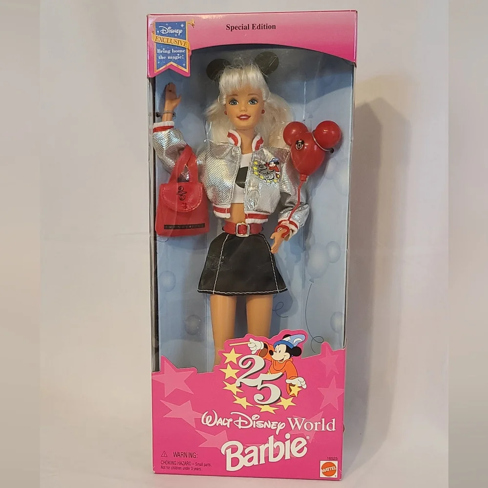Barbie 25th Anniversary Walt Disney World Special Edition Doll 👓